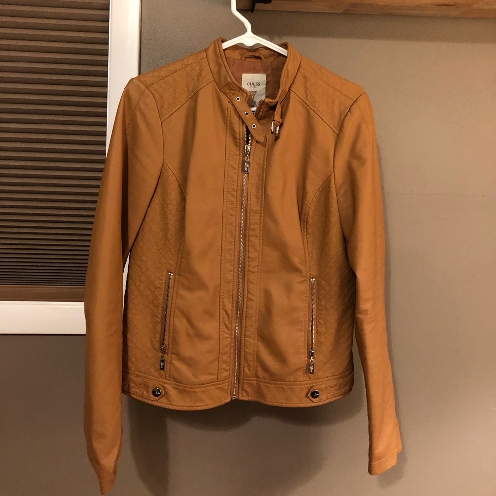 Guess leather jacket